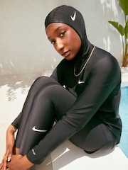 Nike Black Victory Full Coverage Swimming Leggings - Image 2 of 7