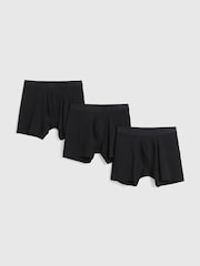 Gap Black Cotton Logo 3 Pack Boxers - Image 1 of 1