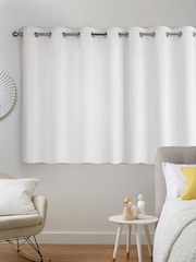 Cortinas de ilhós de algodão - Imagem 6 de 7