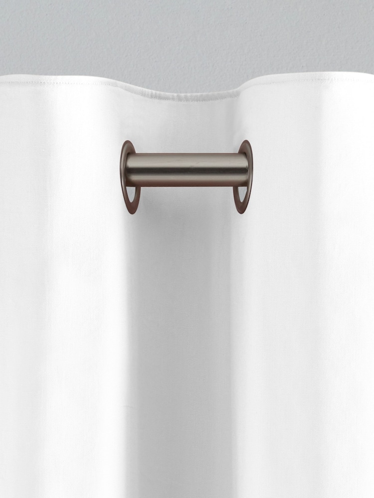 Cortinas de ilhós de algodão - Imagem 7 de 7