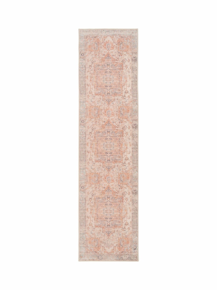 kukoon Terracotta Washable Sisu Vintage Cotton Runner - Image 2 of 6 kukoon Terracotta Washable Sisu Vintage Cotton Runner - Image 2 of 6
