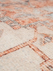 kukoon Terracotta Washable Sisu Vintage Cotton Runner - Image 4 of 6