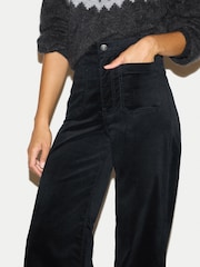 Jigsaw Black Rhea Velvet Patch Pocket Jeans - Image 2 of 6