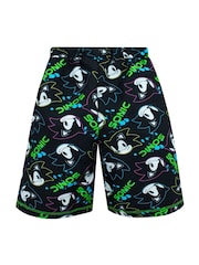 Character Green Sonic Swim Shorts - Image 2 of 5
