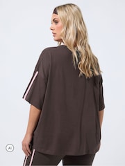 Yours Curve Brown Studio 98 Active T-Shirt - Image 3 of 7