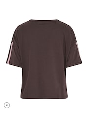 Yours Curve Brown Studio 98 Active T-Shirt - Image 7 of 7