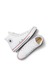 Blanco - Zapatillas de deporte de corte alto Chuck Taylor All Star de Converse - Imagen 6 de 15