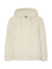 Yours Curve Faux Fur Zip Through Hooded Fleece - Imagem 5 de 6