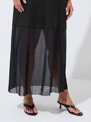 Yours Curve Limited Lace Hem Maxi Dress - Imagen 4 de 6