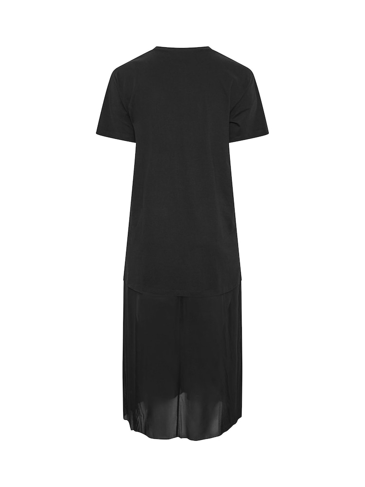 Yours Curve Limited Lace Hem Maxi Dress - Imagen 6 de 6
