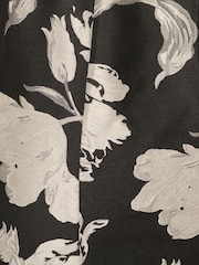 Adrianna Papell Black Floral Jacquard Dress - Image 5 of 5