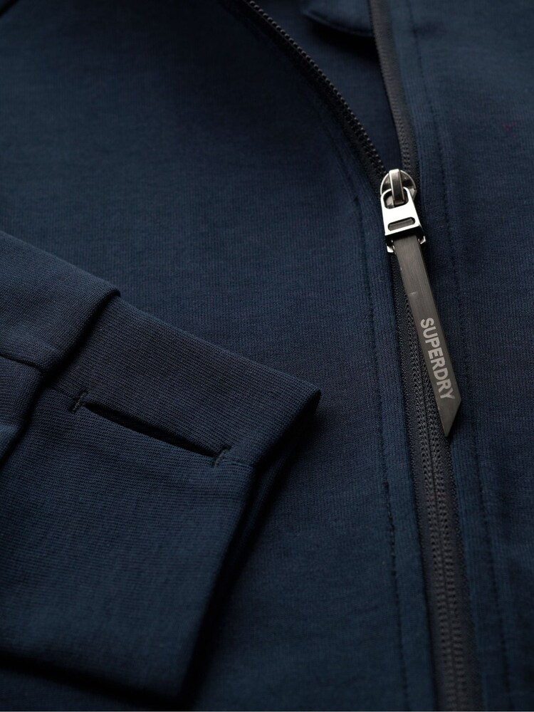Superdry Deep Navy Tech Loose Track Jacket - Image 7 of 7 Superdry Deep Navy Tech Loose Track Jacket - Image 7 of 7
