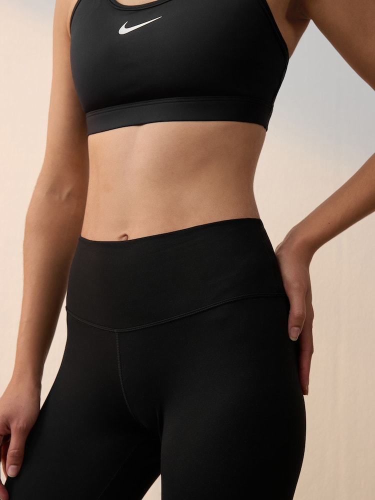 Nike Black Dri-FIT One High Waisted Leggings - Image 6 of 7