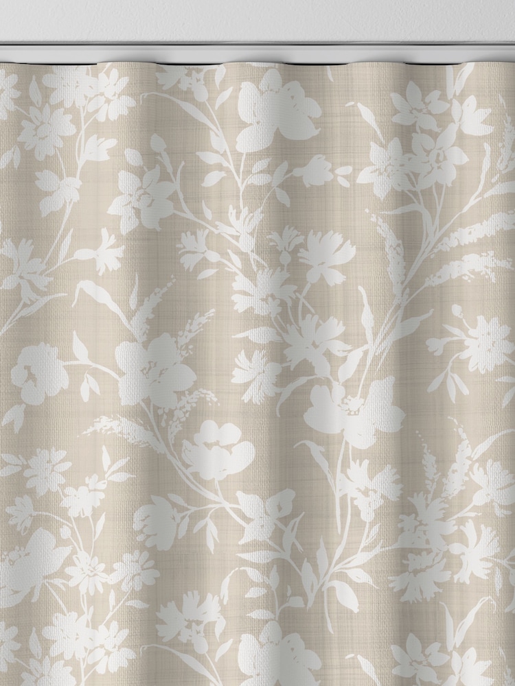 Laura Ashley Dove Grey Rye Made to Measure 100% Cotton Curtains - Image 8 of 9