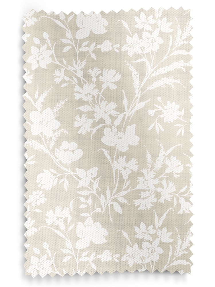 Laura Ashley Dove Grey Rye Made to Measure 100% Cotton Curtains - Image 9 of 9