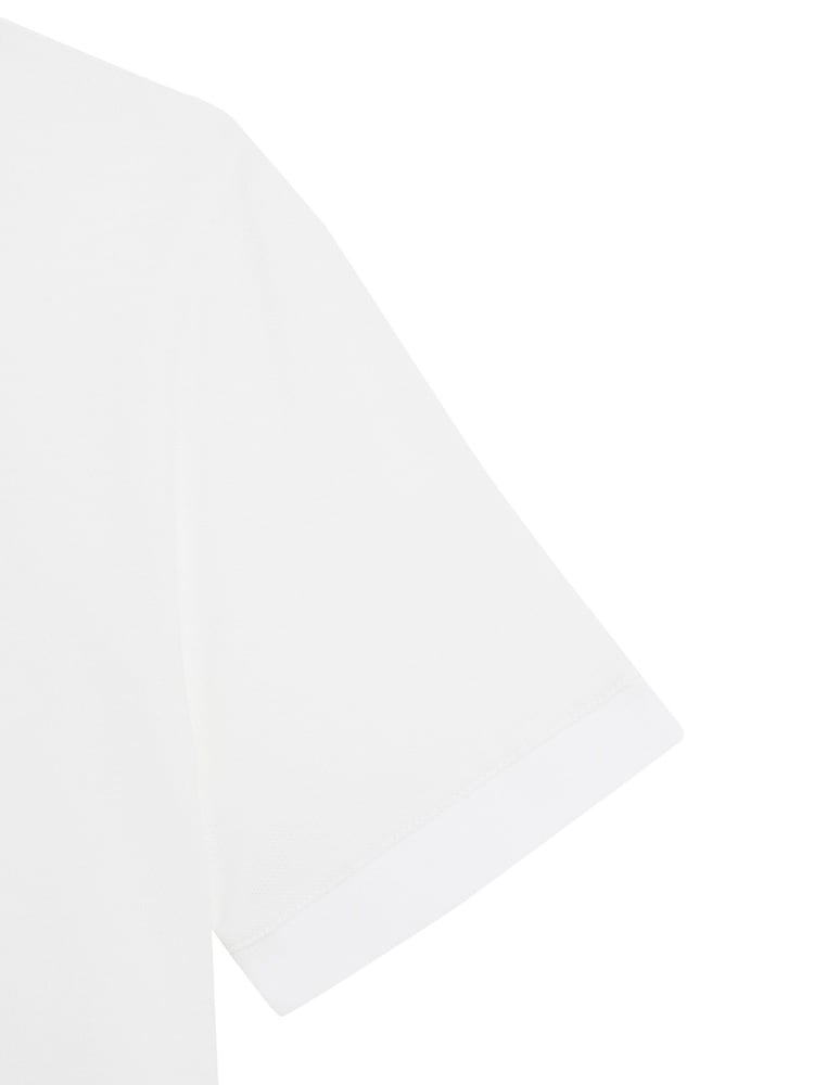 Lyle & Scott White Boys Classic Polo Shirt - Image 4 of 4