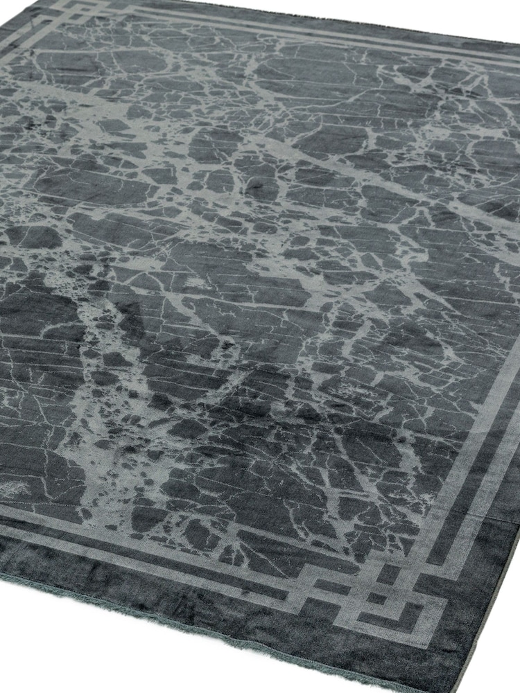 Asiatic Rugs Grey Zehraya Grey Washable Rug - Image 2 of 4