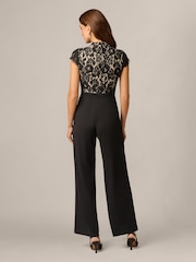 Adrianna Papell Combo Crepe Jumpsuit - Image 2 of 5