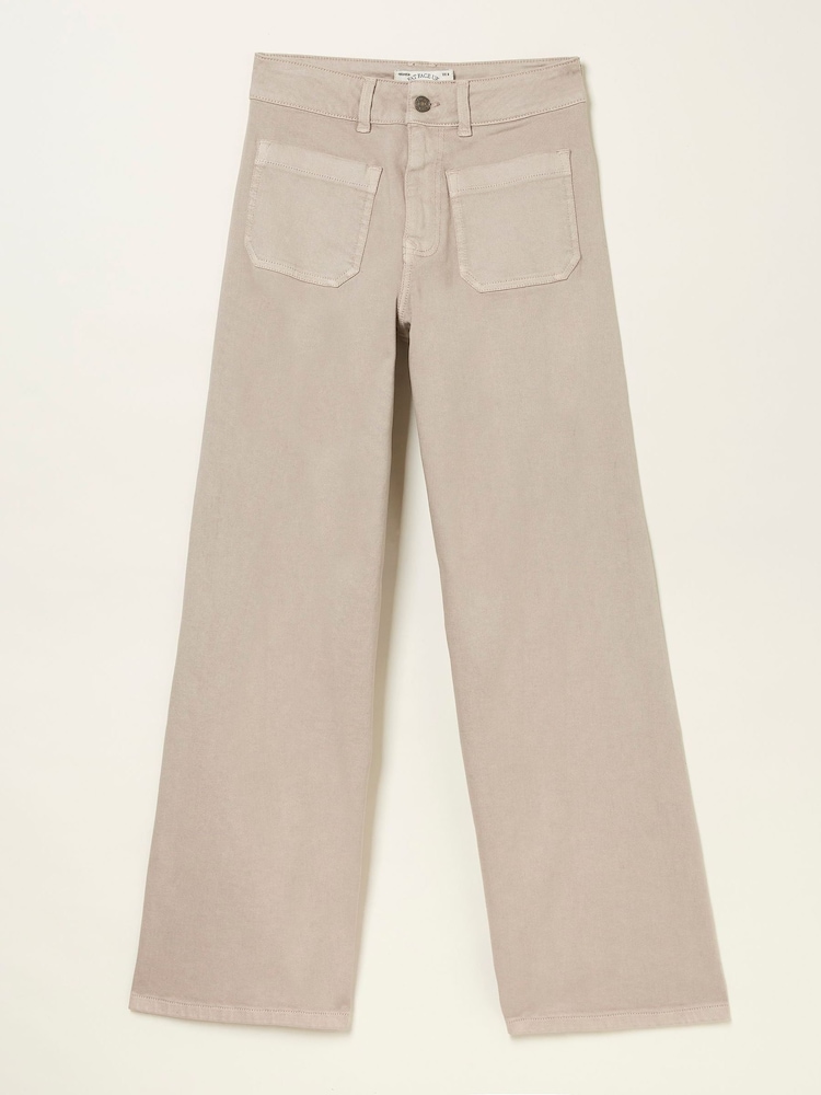 FatFace Natural Cassie Marine Straight Jeans - Image 5 of 5