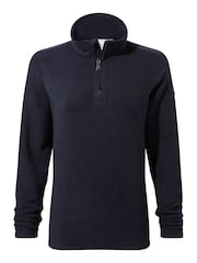 Tog 24 Blue Revive Fleece Zip Neck Jumper - Image 7 of 7