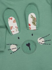 M&Co Blue Bunny Top and Leggings Set - Image 3 of 3