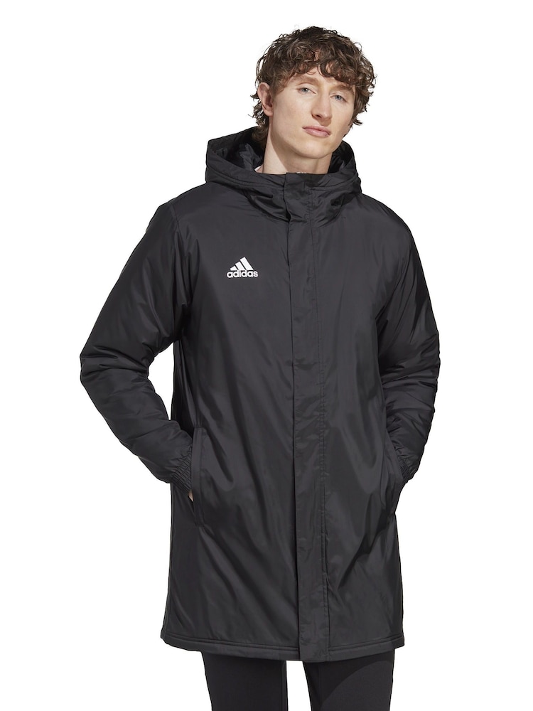 adidas Black Entrada Stadium Jacket - Image 1 of 7