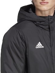 adidas Black Entrada Stadium Jacket - Image 5 of 7