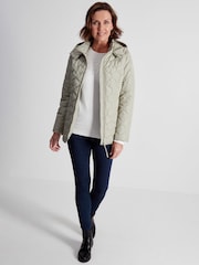 Spirit Green Quilted Jacket - Image 1 of 5