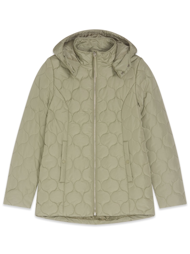 Spirit Green Quilted Jacket - Image 5 of 5