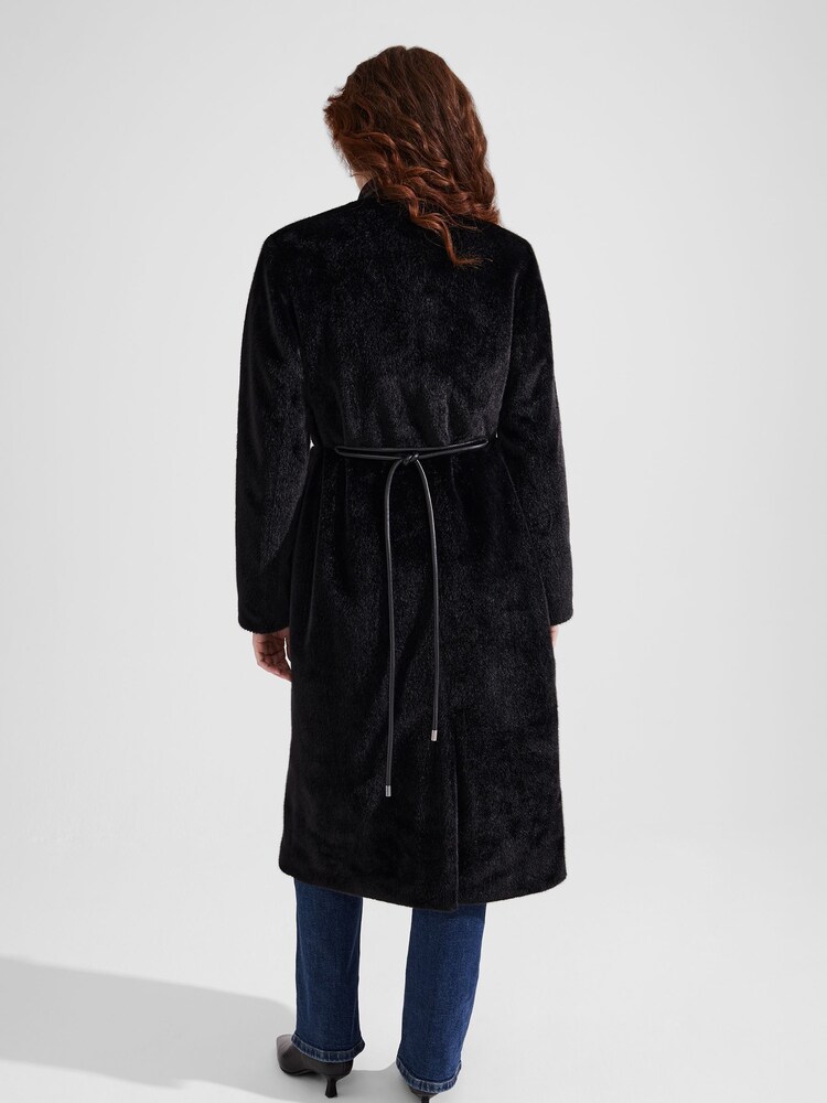 Hobbs Black Robin Coat - Image 2 of 4 Hobbs Black Robin Coat - Image 2 of 4