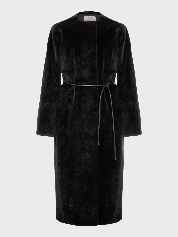 Hobbs Black Robin Coat - Image 4 of 4 Hobbs Black Robin Coat - Image 4 of 4