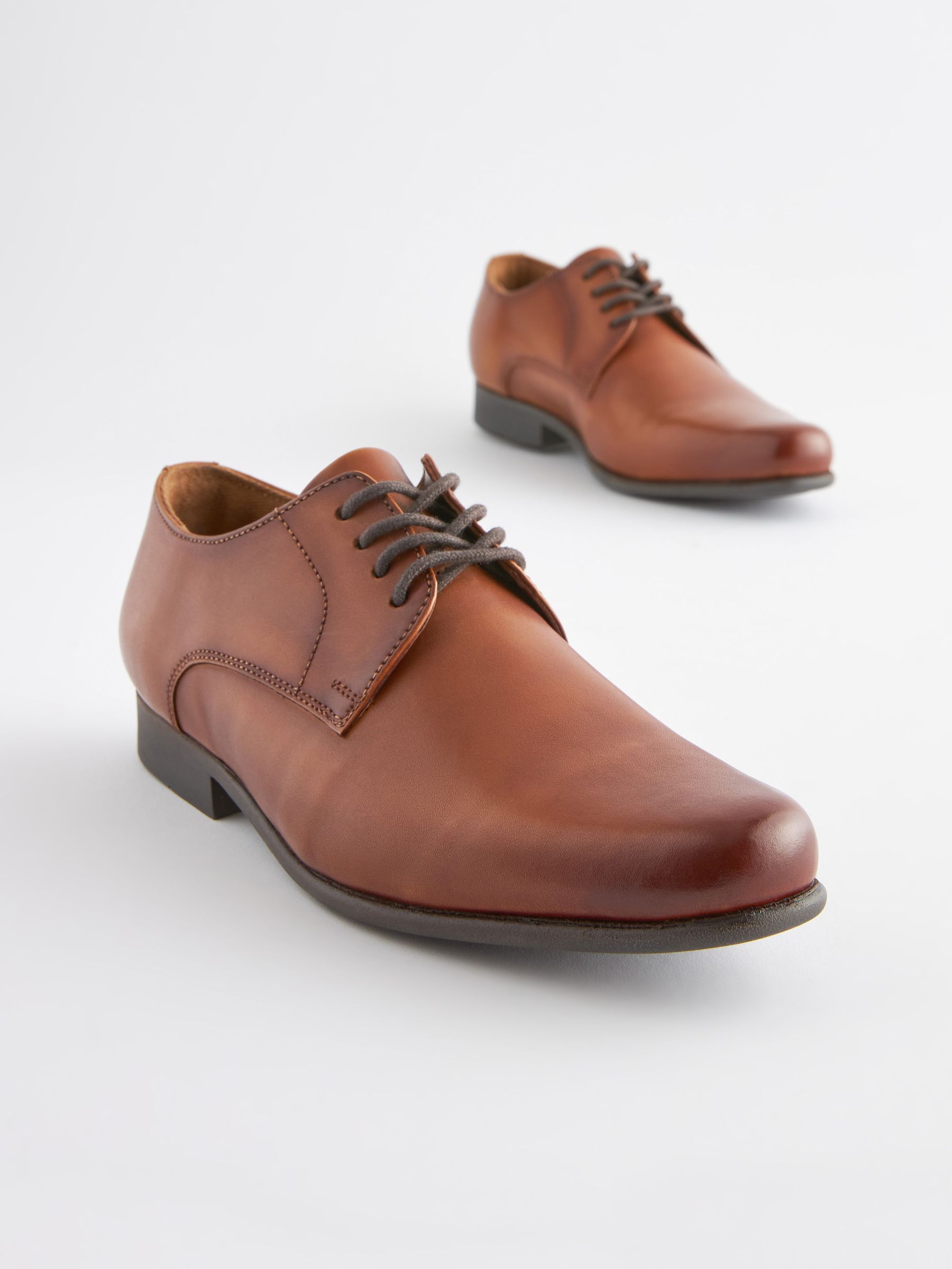 Buy Tan Brown Leather Lace Up Shoes from Next USA