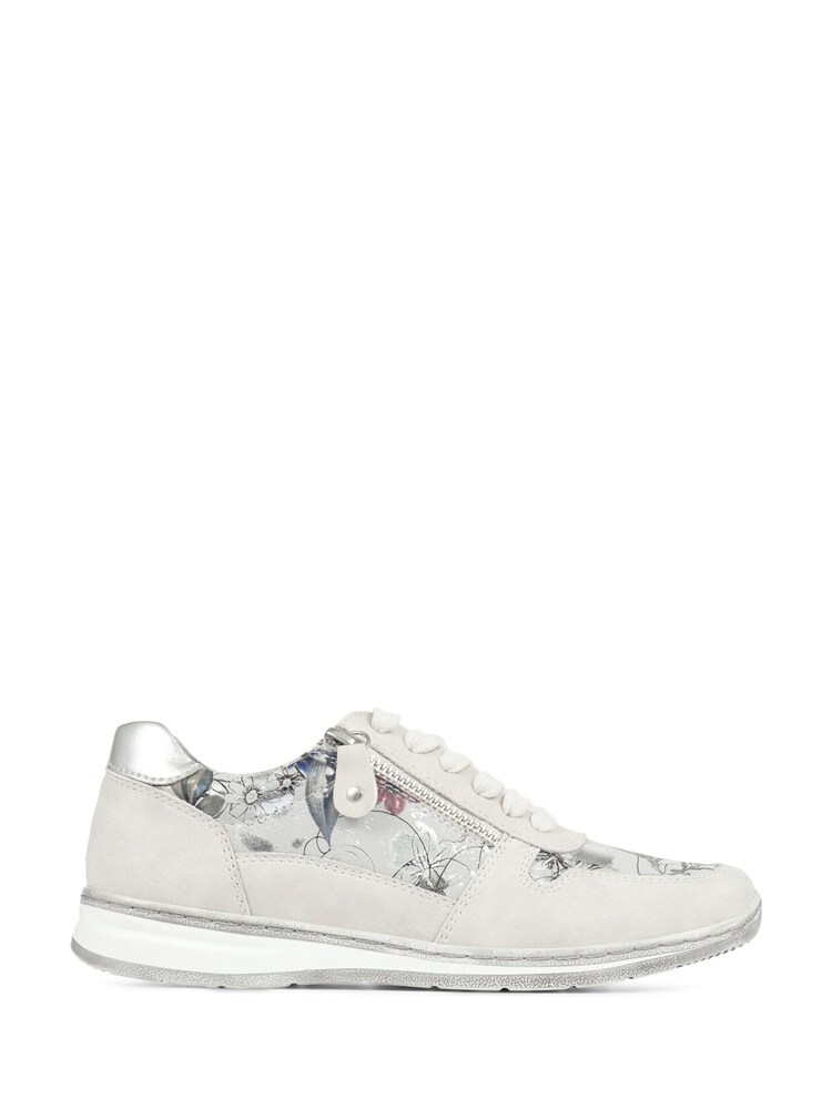 Pavers Grey Lightweight Lace-Up Trainers - Image 1 of 5