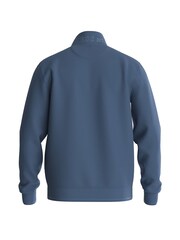 Guess Blue Al High Neck Fullzip Sweatshirt - Image 2 of 2