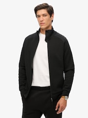 Superdry Black Tech Loose Track Jacket - Image 1 of 3