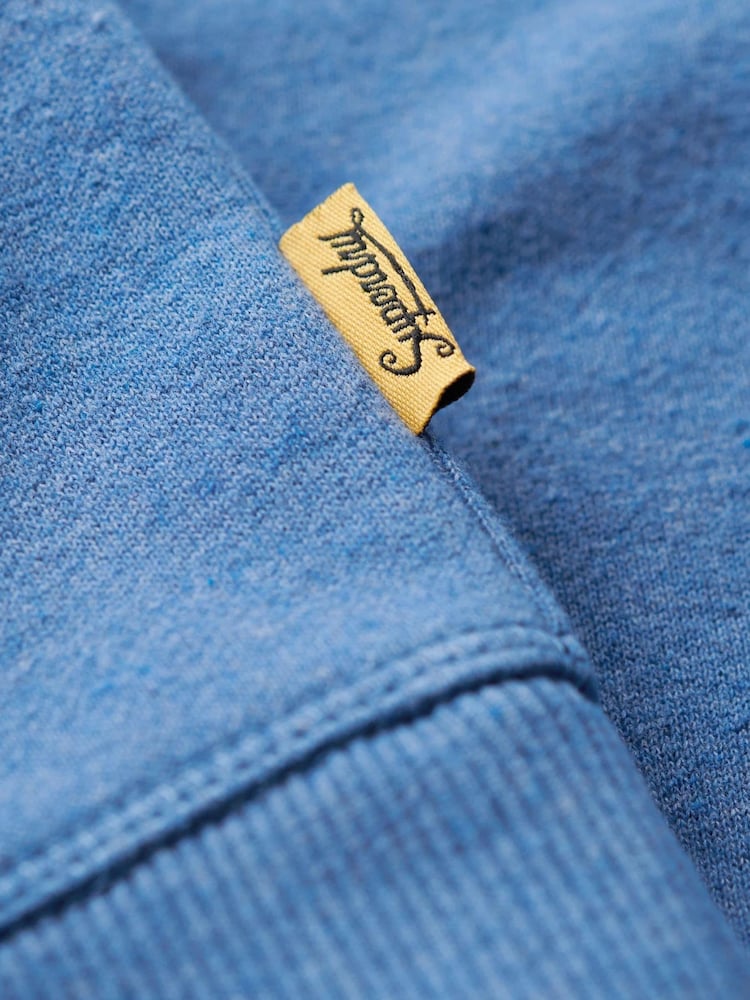 Superdry Ocean Blue Marl Lo-Fi Outdoors Graphic Crew Sweat top - Image 7 of 7