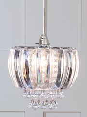 Village At Home Silver (Metal) Hastings Pendant Shade - Image 2 of 4