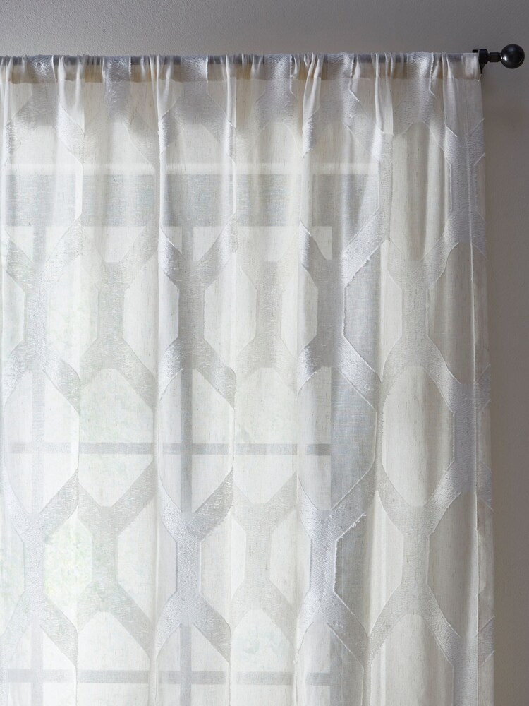 Fusion Natural Linara Voile Panel - Image 2 of 3