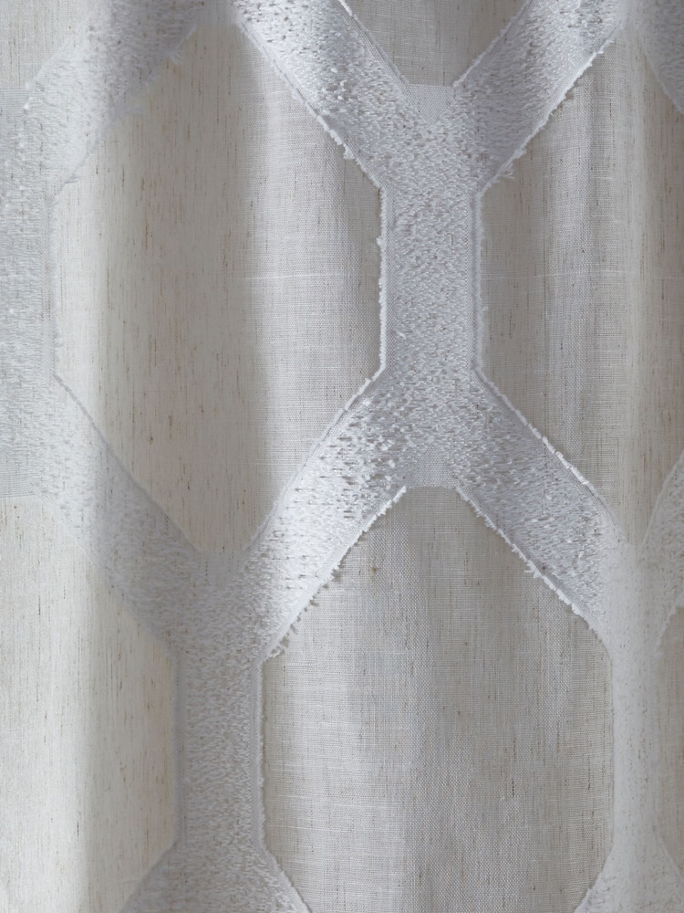 Fusion Natural Linara Voile Panel - Image 3 of 3