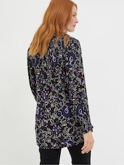 FatFace Black Patsy Inspirit Floral Tunic - Image 3 of 5