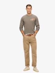 Superdry Charcoal 100% Cotton Tattoo Graphic Sweatshirt - Image 3 of 5