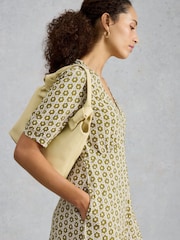 White Stuff Green Megan Jersey Dress - Image 4 of 6