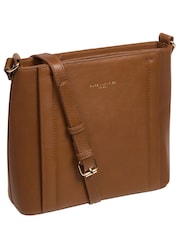 Pure Luxuries London Kali Nappa Leather Cross-Body Bag - Image 6 of 7