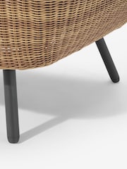 MADE.COM Natural Jonah Garden Armchair Polyrattan - Image 3 of 7