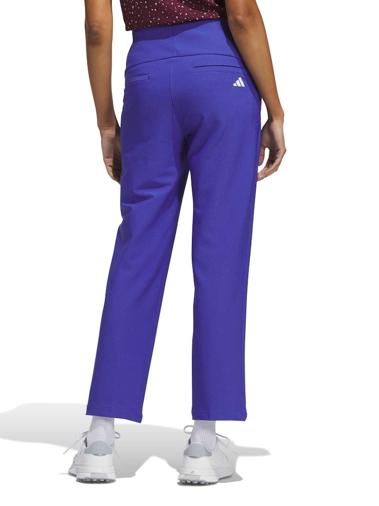 adidas Golf Blue Women's Ultimate365 Plus Ankle Golf Joggers - Image 2 of 6 adidas Golf Blue Women's Ultimate365 Plus Ankle Golf Joggers - Image 2 of 6