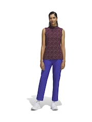 adidas Golf Blue Women's Ultimate365 Plus Ankle Golf Joggers - Image 3 of 6