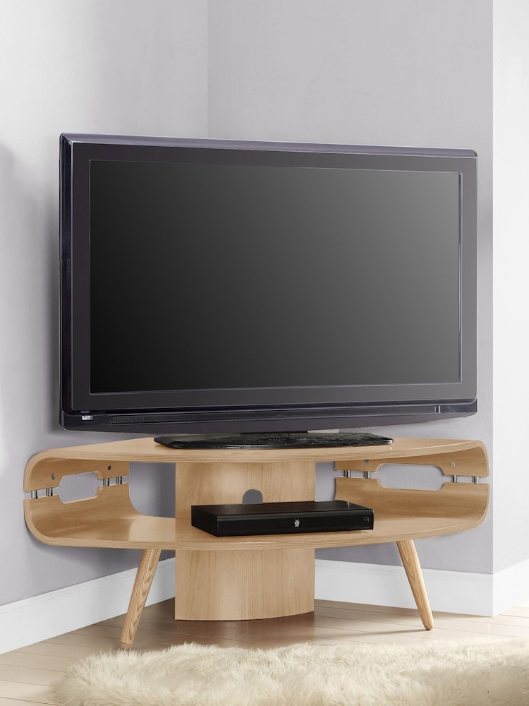 Jual Oak Havana Corner TV Stand - Image 1 of 3