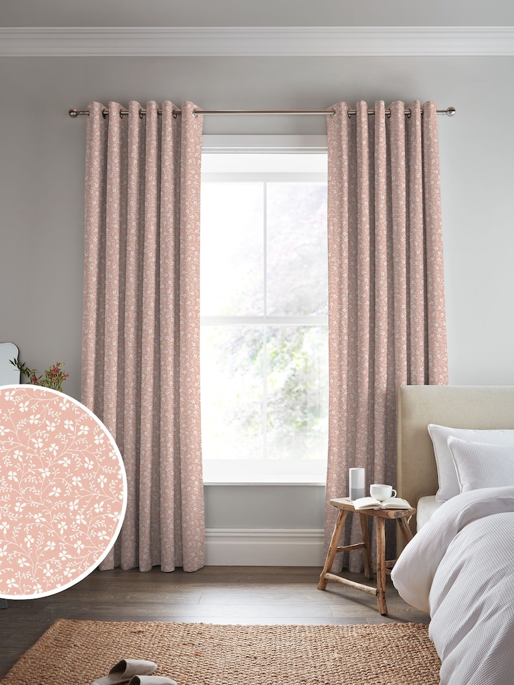 Laura Ashley Plaster Campion Made to Measure Curtains - Image 1 of 8