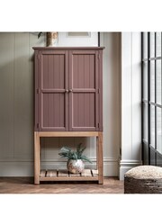 Gallery Home Clay Pink Leroy 2 Door Cupboard - Image 1 of 11