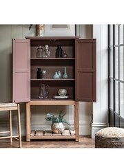 Gallery Home Clay Pink Leroy 2 Door Cupboard - Image 2 of 11